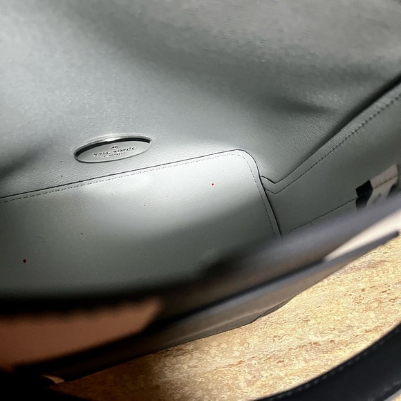 NWOT Spade ♠️ bucket bag striped navy blue and white - Picture 12 of 16